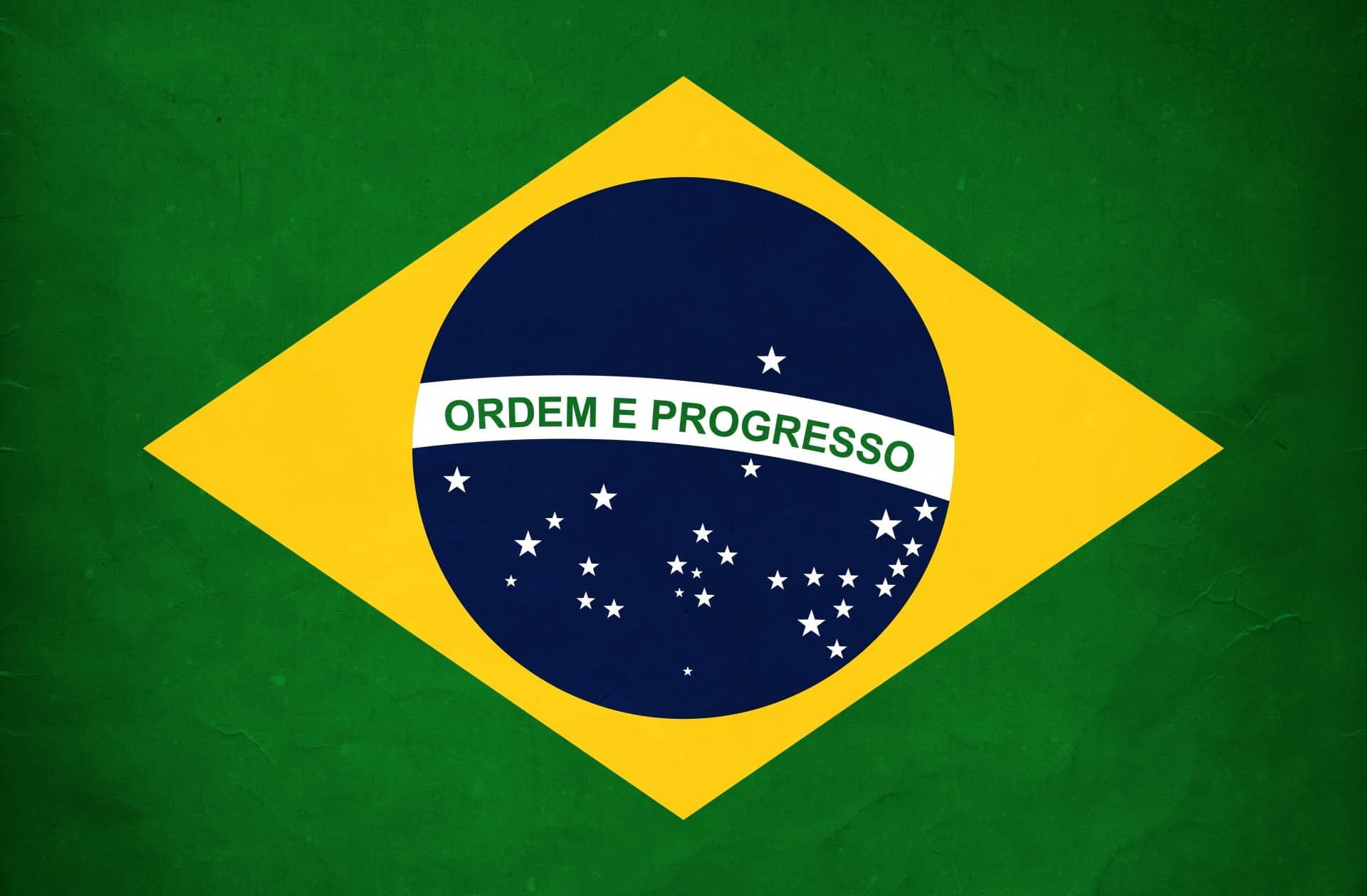 Official flag of Brazil